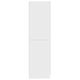Apothecary Cabinet White 30x42.5x150 cm Engineered Wood - Close-Up Angle