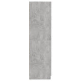 Apothecary Cabinet Concrete Grey 30x42.5x150 cm Engineered Wood