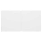Hanging TV Cabinets 2 pcs White 60x30x30 cm