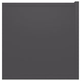 Hanging TV Cabinets 2 pcs Grey 60x30x30 cm - Close-Up Angle