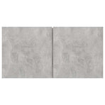 Hanging TV Cabinet Concrete Grey 60x30x30 cm