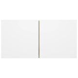 Hanging TV Cabinet White and Sonoma Oak 60x30x30 cm
