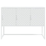 Sideboard White 105x35x75 cm Steel