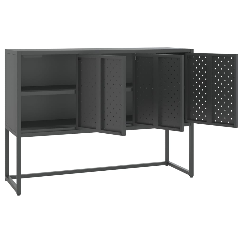 Sideboard Anthracite 105x35x75 cm Steel