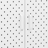 Highboard White 80x35x135 cm Steel