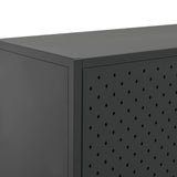 Highboard Anthracite 80x35x135 cm Steel