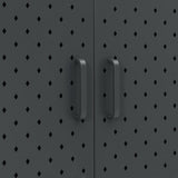 Highboard Anthracite 80x35x135 cm Steel