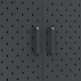 Highboard Anthracite 80x35x135 cm Steel - Extra Image