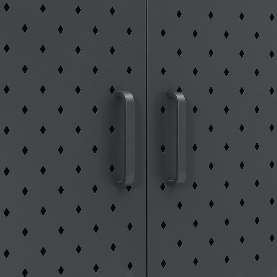 Highboard Anthracite 80x35x135 cm Steel