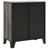 Storage Cabinet Grey 72x36x82 cm Metal and MDF - 45-Degree Angle
