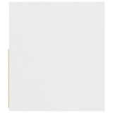 Bedside Cabinets 2 pcs with LEDs White 60x35x40 cm