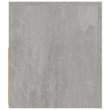 Bedside Cabinets 2 pcs with LEDs Concrete Grey 60x35x40 cm