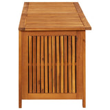 Garden Storage Box 150x50x58 cm Solid Wood Acacia - 45-Degree Angle