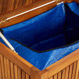 Garden Storage Box 150x50x58 cm Solid Wood Acacia - Extra Image