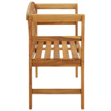 Garden Bench 114 cm Solid Acacia Wood