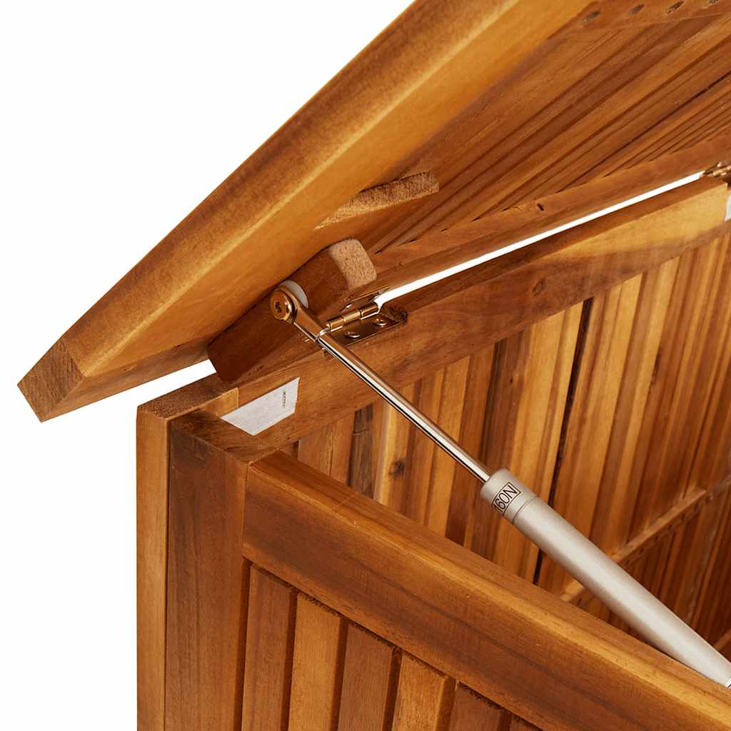 Garden Storage Box 200x50x58 cm Solid Wood Acacia