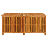 Garden Storage Box 175x80x75 cm Solid Wood Acacia - Top-Down View