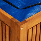 Garden Storage Box 175x80x75 cm Solid Wood Acacia - Extra Image