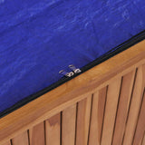 Garden Storage Box 200x80x75 cm Solid Wood Acacia - Extra Image