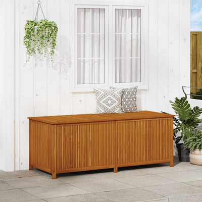 Garden Storage Box 200x80x75 cm Solid Wood Acacia