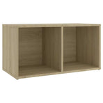 2 Piece TV Cabinet Set Sonoma Oak 72x35x36,5 cm Engineered Wood
