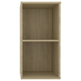 TV Cabinets 2 pcs Sonoma Oak 72x35x36.5 cm Engineered Wood - Close-Up Angle