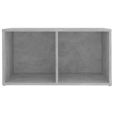 TV Cabinets 2 pcs Concrete Grey 72x35x36.5 cm Engineered Wood - 45-Degree Angle