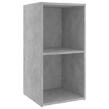 TV Cabinets 2 pcs Concrete Grey 72x35x36.5 cm Engineered Wood - Close-Up Angle