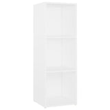 TV Cabinets 2 pcs White 107x35x37 cm Engineered Wood