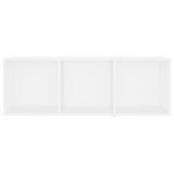 TV Cabinets 2 pcs White 107x35x37 cm Engineered Wood