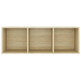 2 Piece TV Cabinet Set Sonoma Oak 107x35x37 cm Engineered Wood