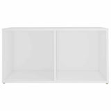 2 Piece TV Cabinet Set White 72x35x36,5 cm Engineered Wood