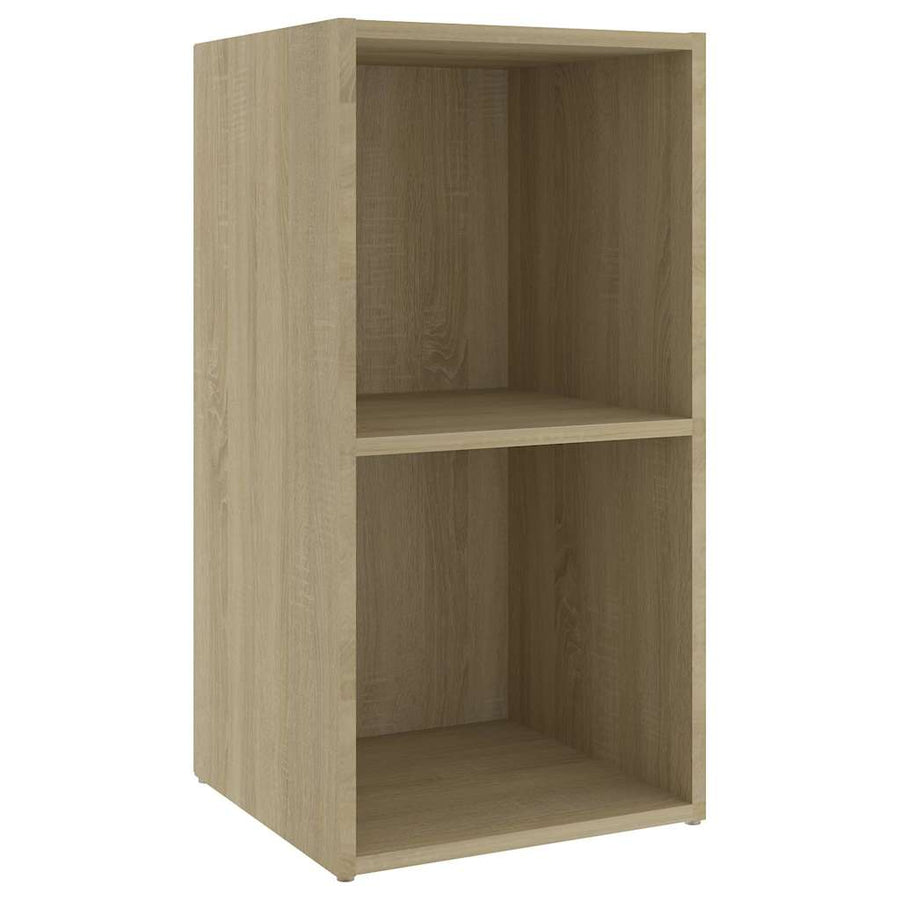2 Piece TV Cabinet Set Sonoma Oak 72x35x36,5 cm Engineered Wood