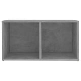 TV Cabinets 2 pcs Concrete Grey 72x35x36.5 cm Engineered Wood - 45-Degree Angle