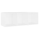 TV Cabinets 3 pcs White 107x35x37 cm Engineered Wood