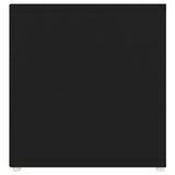 3 Piece TV Cabinet Set Black 107x35x37 cm Engineered Wood
