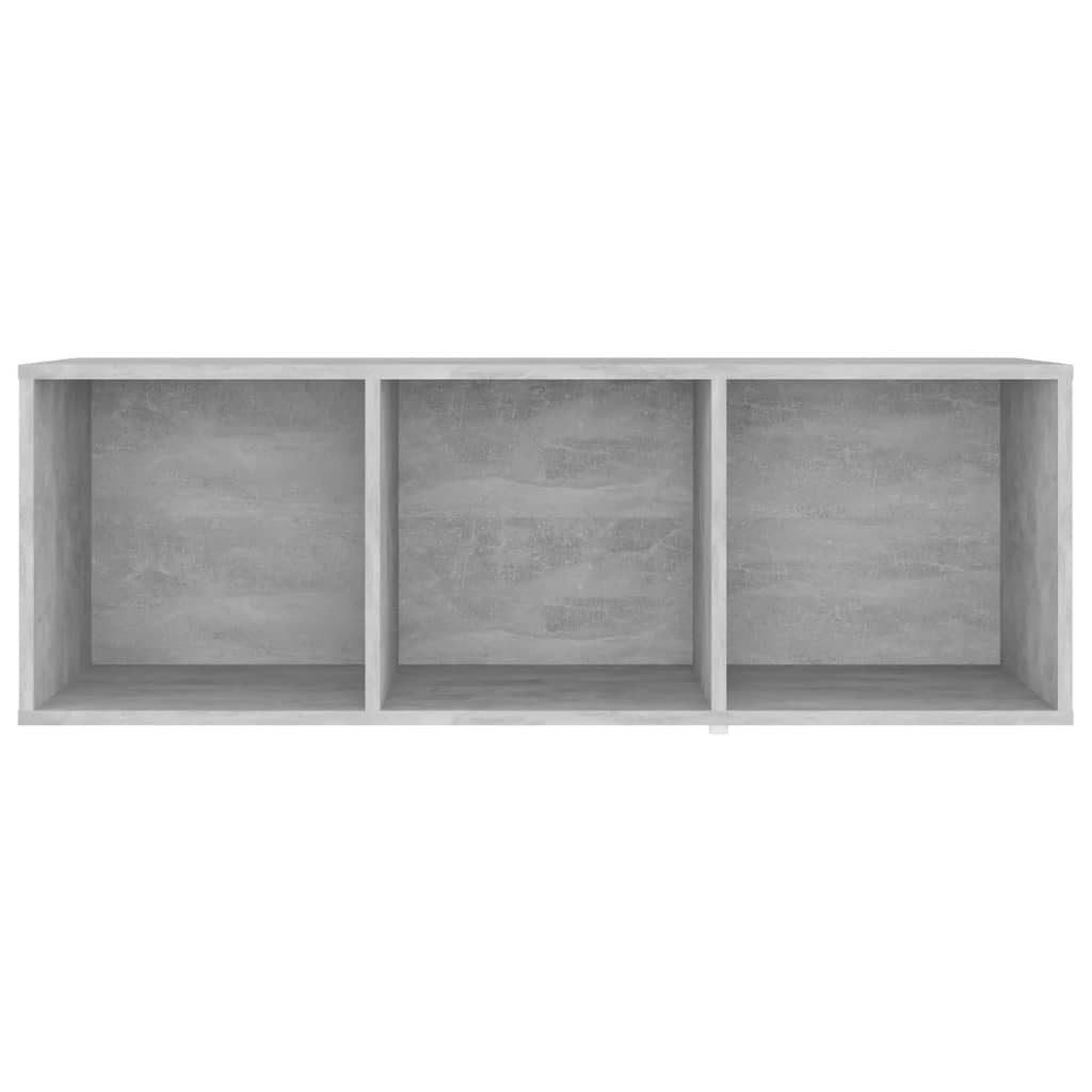 TV Cabinets 3 pcs Concrete Grey 107x35x37 cm Engineered Wood