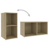 TV Cabinets 4 pcs Sonoma Oak 72x35x36.5 cm Engineered Wood - Close-Up Angle