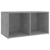 TV Cabinets 4 pcs Concrete Grey 72x35x36.5 cm Engineered Wood - Top-Down View