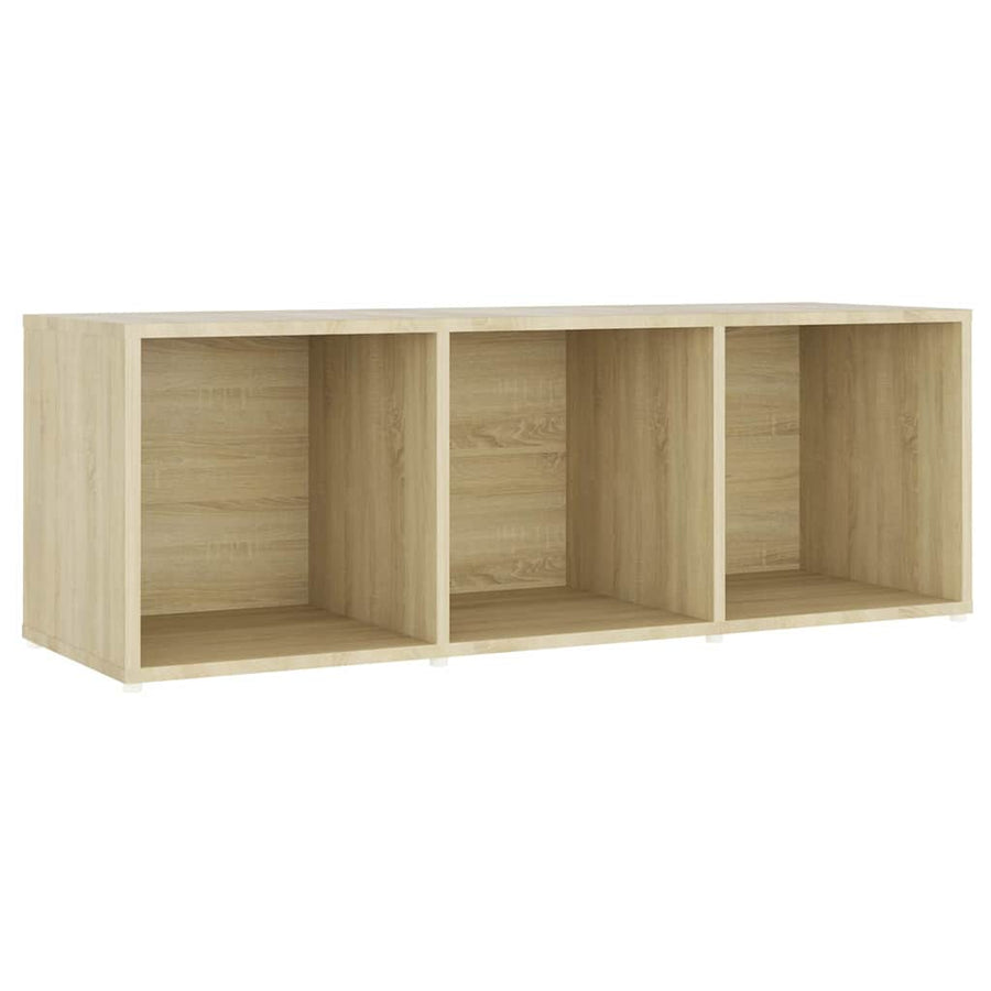 4 Piece TV Cabinet Set Sonoma Oak 107x35x37 cm Engineered Wood