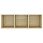4 Piece TV Cabinet Set Sonoma Oak 107x35x37 cm Engineered Wood