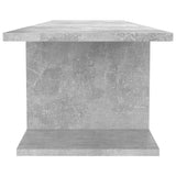 Wall Mounted TV Cabinet Concrete Grey 103x30x26.5 cm - 45-Degree Angle