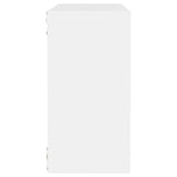 Wall Cube Shelves 6 pcs White 30x15x30 cm - Extra Image