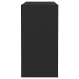 Wall Cube Shelves 4 pcs Black 30x15x30 cm - Extra Image