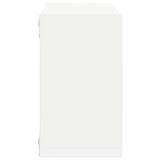 Wall Cube Shelves 2 pcs White 26x15x26 cm