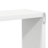 Wall Cube Shelves 2 pcs White 26x15x26 cm - Extra Image