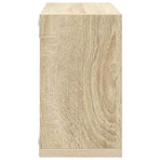 Wall Cube Shelves 2 pcs Sonoma Oak 26x15x26 cm