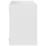 Wall Cube Shelves 4 pcs White 22x15x22 cm - Extra Image