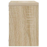 Wall Cube Shelves 2 pcs Sonoma Oak 22x15x22 cm