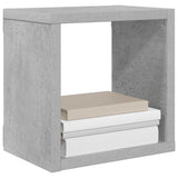 Wall Cube Shelves 6 pcs Concrete Grey 22x15x22 cm
